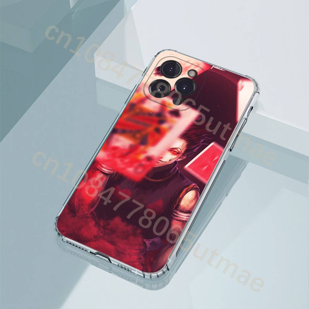 

Anime H-Hisoka M-Morow Phone Case For iPhone11,12,13,14,15,16,17,Plus,Pro,Max,Plus,Transparent Cover iPhone16plus
