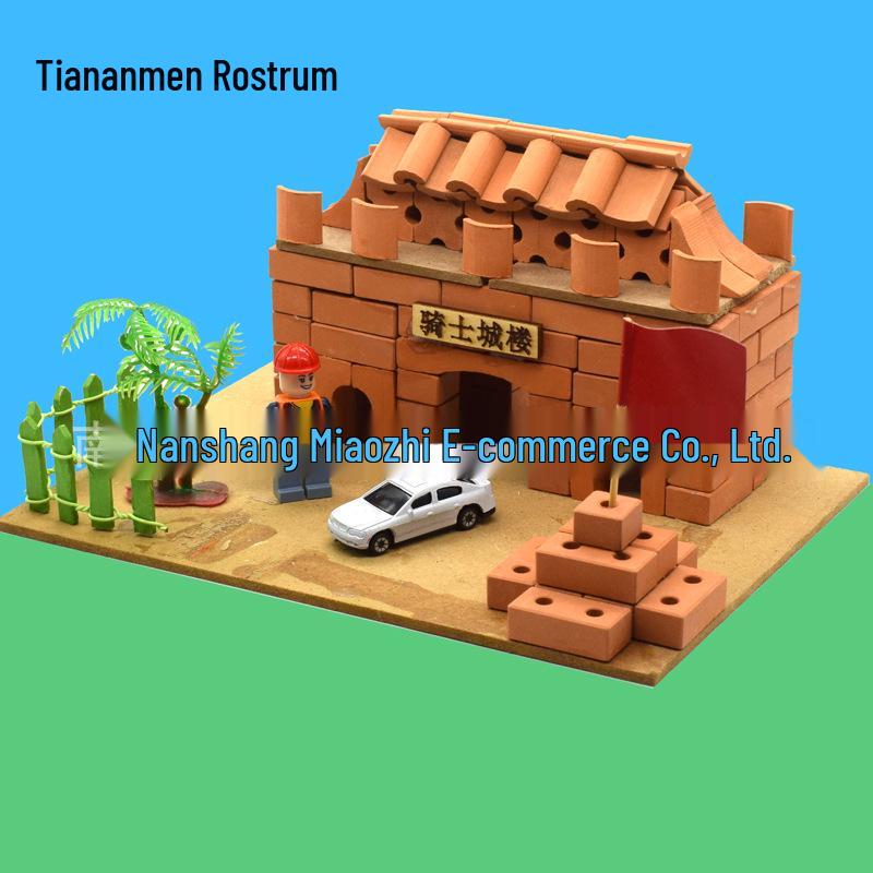 Little Bricklayer DIY Cement House Building Blocks - Educational Toy for Children