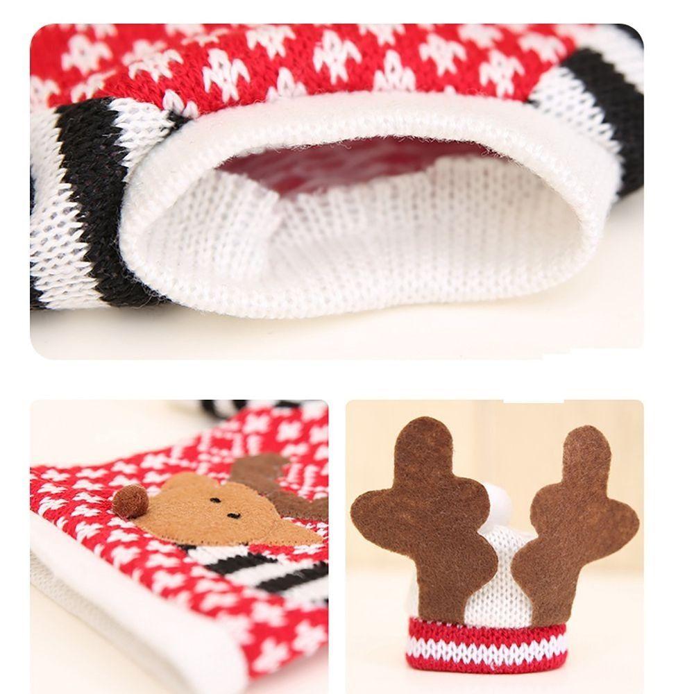 Decor New Year Decor Wine Bottle Cover Party Supplies Christmas Decorations Champagne Bottle  Cover