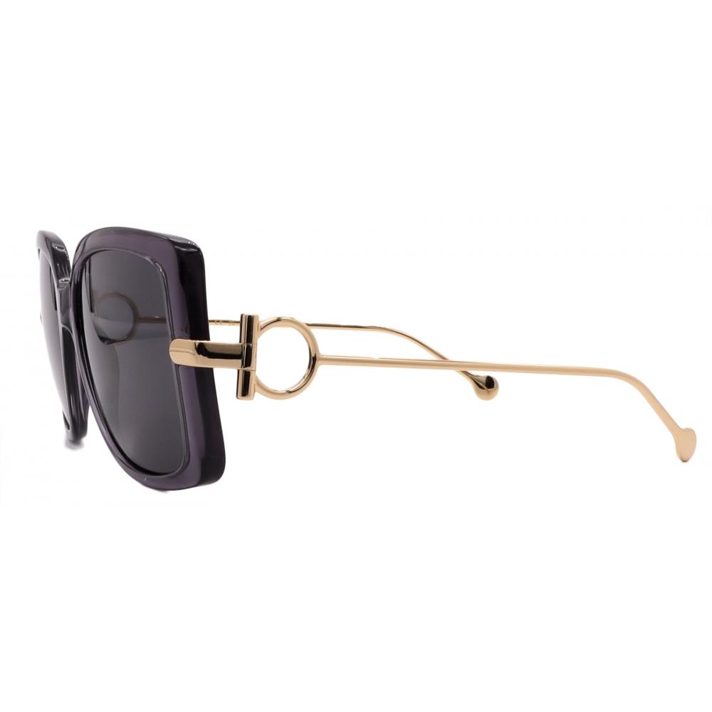 Ferragamo Sonnenbrille Sf913s 057 55 18 140 Nicht polarisiert Grau