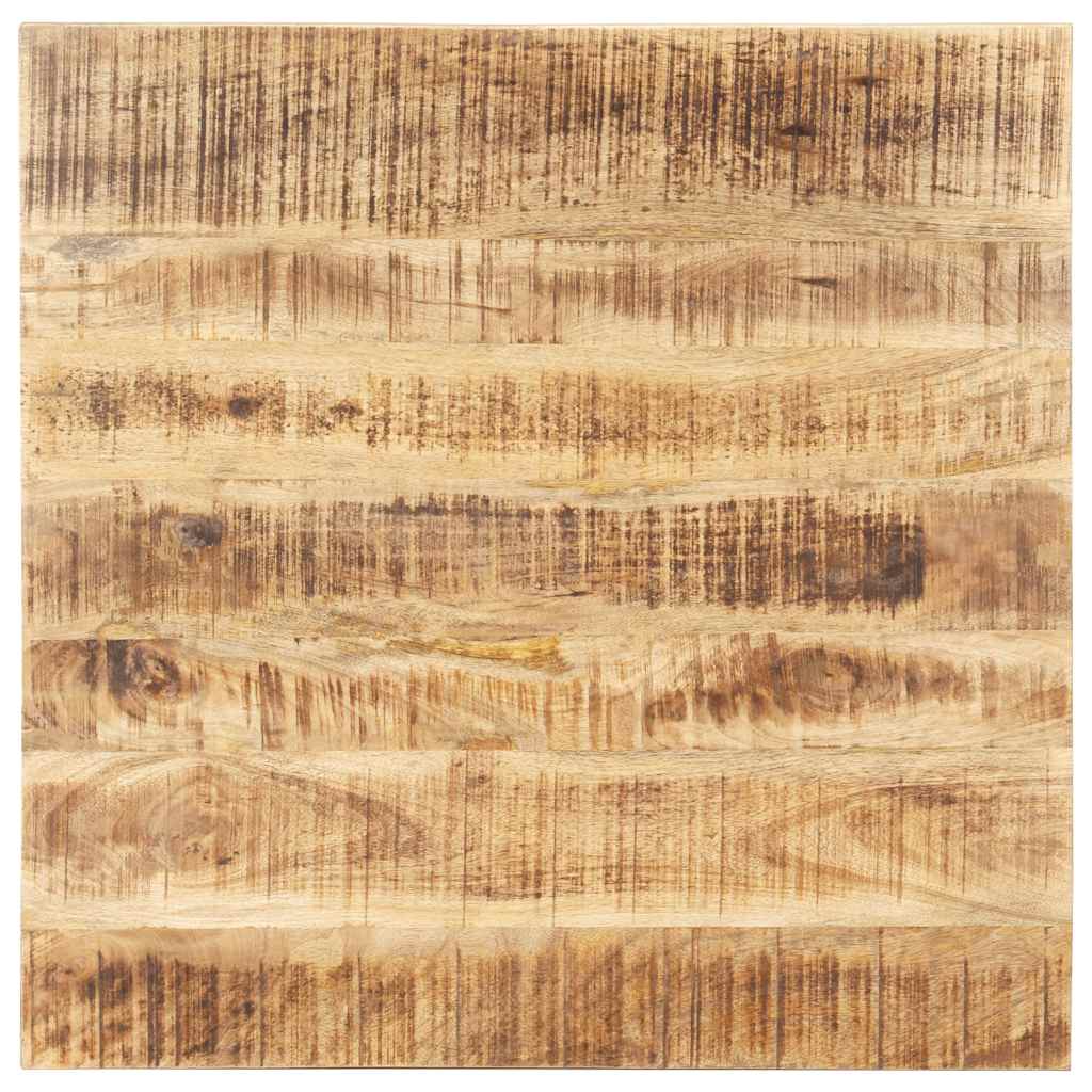 Solid Mango Wood Table Top 25 27 mm Thick 70 * 70 cm