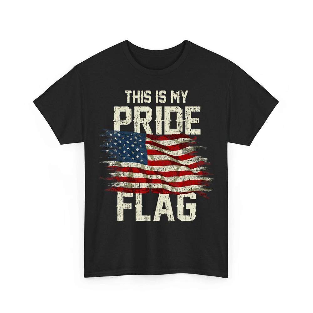 This Is My Pride Flag USA American 4th of July Patriotic Unisex TShirt Unisex T-Shirt