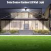Motion Sensor Outdoor Lights Solar Solar Outdoor Lights Waterproof Lamp For Yard Front Door Garage Backyard Deck Lawn Patio