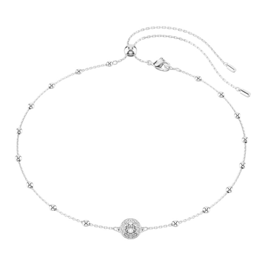 Swarovski Una Angelic Solid Design Lucky Crystal Necklace Women necklace White 5733116 Box (Random Color)