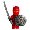 Ninja Warrior Superhero Doll With Weapon Single Building Block Assembly Toy