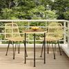 VidaXL 3-Piece Garden Dining Set Woven Resin, Patio Set, Garden Bistro Set, Dining Set 3157835
