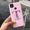Luxury Letters Case For Xiaomi Redmi 9C 9 C NFC Case Shockproof Bumper Soft Phone Case For Redmi 9 9c 9a Redmi9A 9C 9 Back Cover