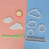 5Pcs Grass Sun Cloud Cake Cutter Sugar Craft Cookie Mold Fondant Reusable Kitchen Baking Decorating Tools Biscuit Cupcake Pastry