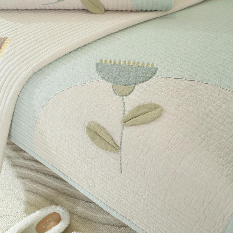 Cotton Sofa Cushion Four Seasons General High-grade Non-slip Cushion Simple Cotton Sofa Cover Cover Cloth Towel