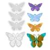 Butterfly Necklace Keychain Mold Silicone Pendant Mold Earrings Ornament Mold