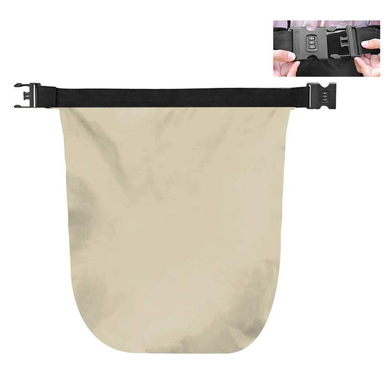 Passwortverschluss Motorradhelm Tasche Wasserdicht Oxford-Stoff Großer Stauraum Entwickelt für Helm Schutz Outdoor Fahren