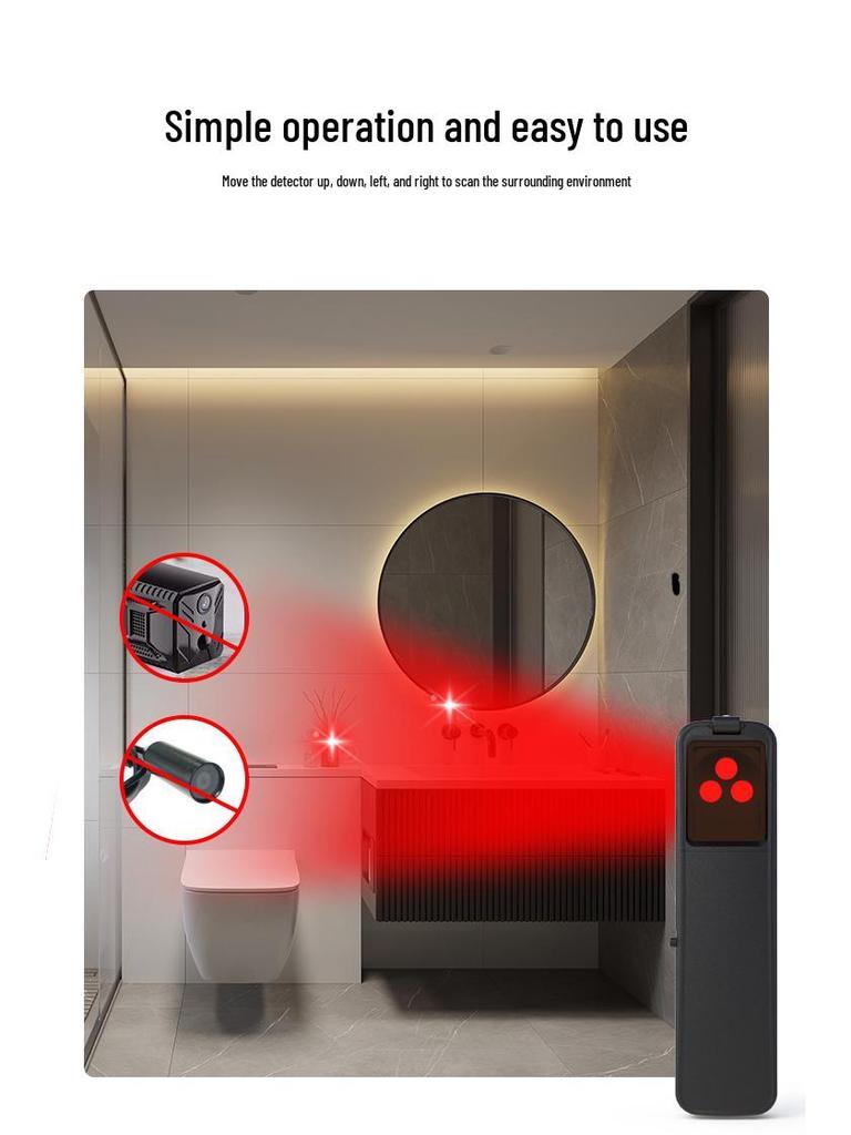 Smart Anti-Peeping & Eavesdropping Detector with GPS & Infrared Detection