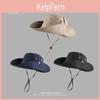 Cappello da Pescatore Estivo Protezione Solare Ampia Tesa Regolabile Per Uomo Donna