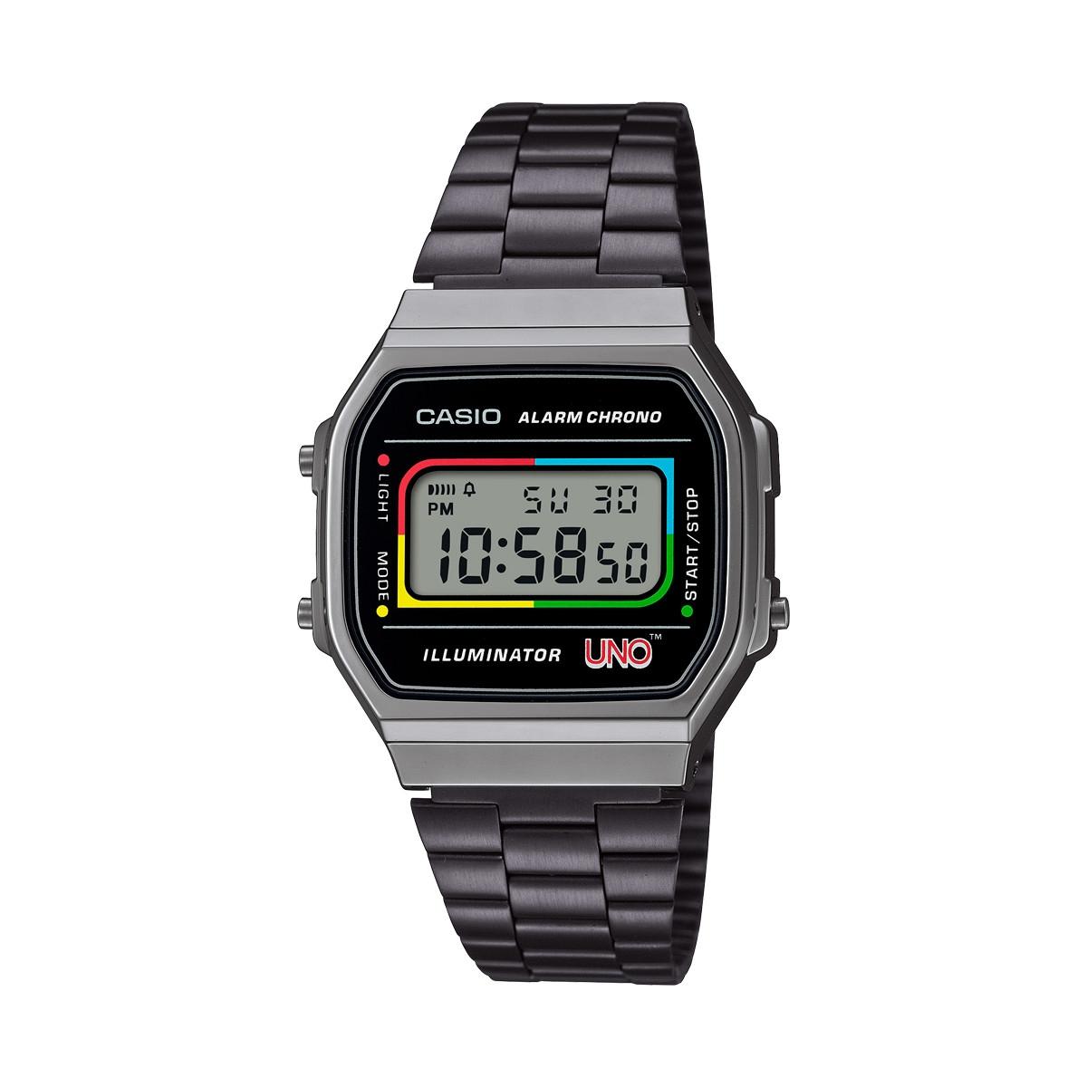 

CASIO VINTAGE ICONIC - UNO™ Mattel COLLABORATION Limited Edition A168WEUC-1AER