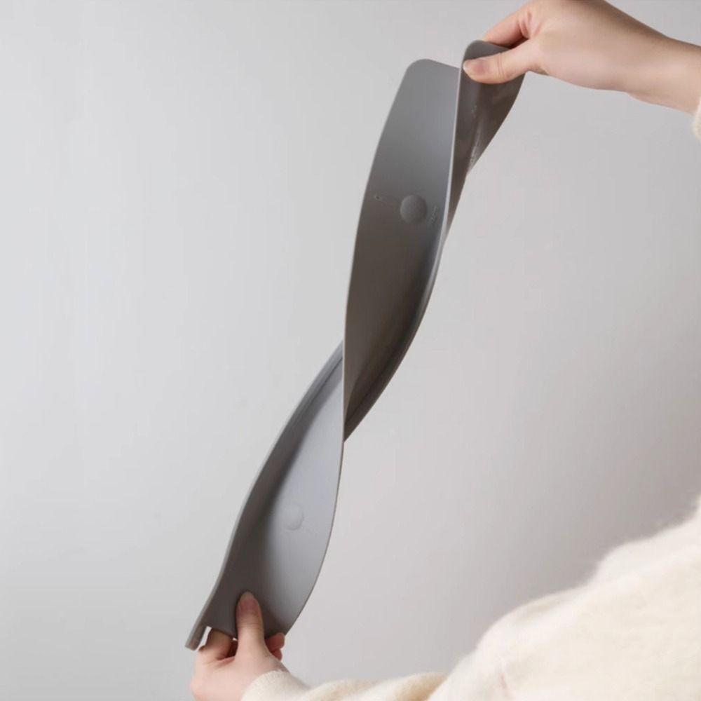 Soft Silicone Water Baffle Suction Cup Base Sink Flap Block Sink Splash Guard  Kitchen Countertop