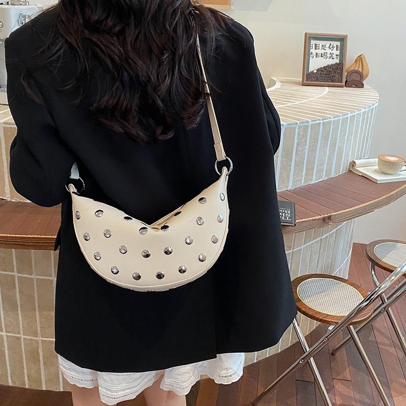 Enkelbandige Crossbody Tas, Schoudertas voor Dagelijks Gebruik, Modieuze Handgedragen Crossbody Tas