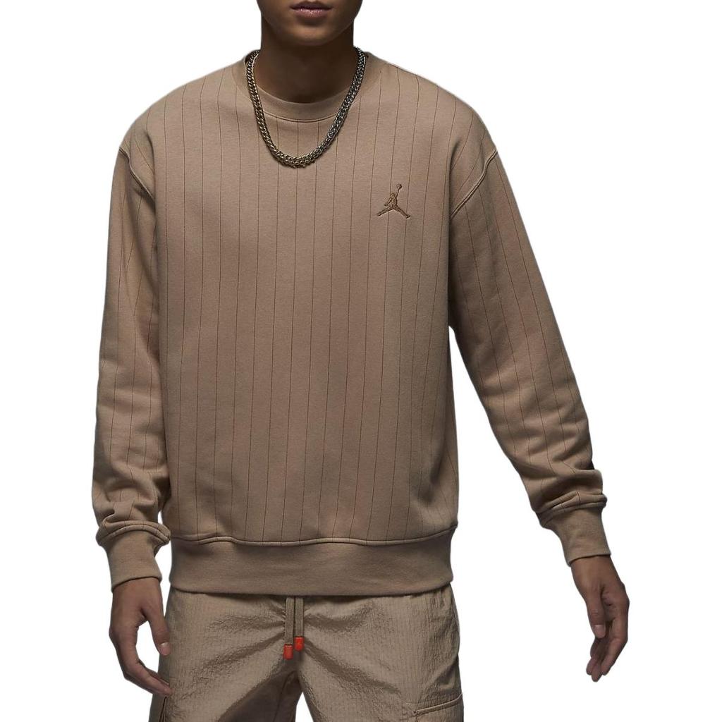 New Jordan Sweatshirts Men's Camel FN6355-244