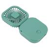 Portable Folding Fan 3   Wind Speed USB Powered Rechargeable Rotatable Handheld Desktop Small Fan