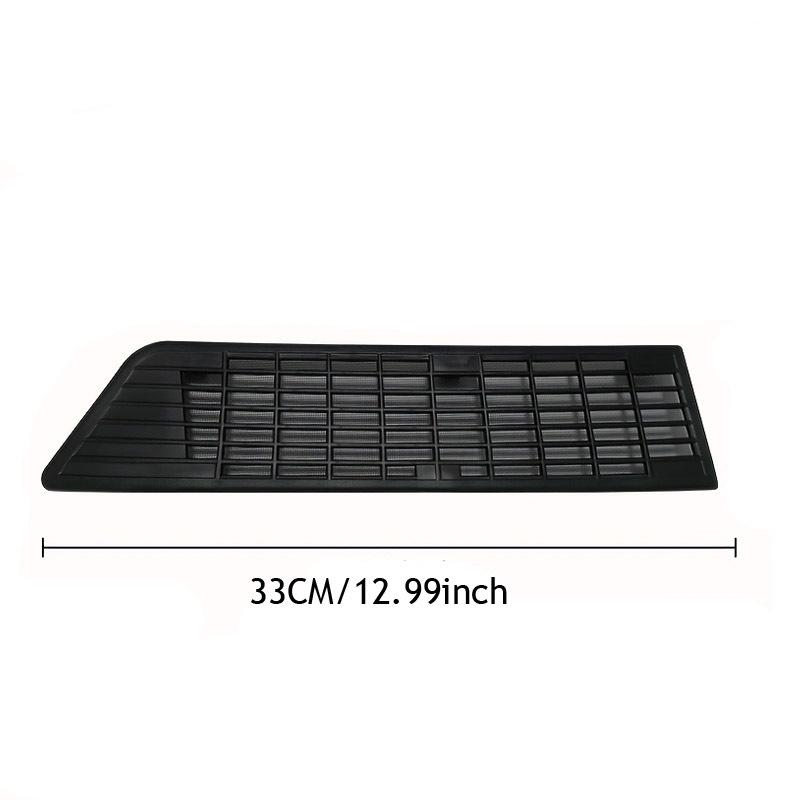 For Tesla Model 3 2024-2025 Vent Cover, Intake Grill & Air Inlet Protector Net - Front Black ABS Shield Accessory, Durable чёрный