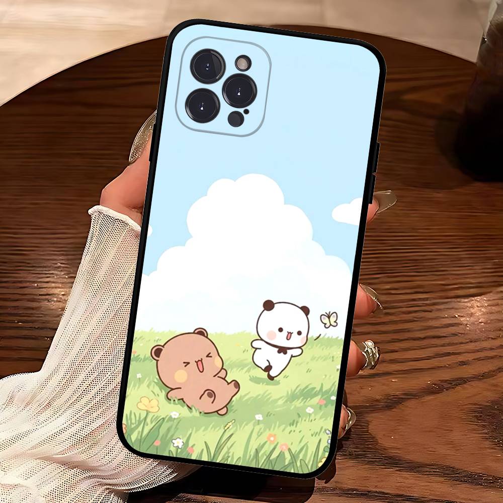 Cute Cartoon Bubu Dudu For iPhone 17 Air 16 Pro Max 15 14 13 12 11 Plus phone Case