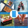 5pcs Portable Ice Pack Reusable Freezer  Cooling Pack Long-lasting Water Fill Box FOR Fresh Food Storage Refrigeration