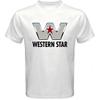 Western Star LKW Logo Weißes Freizeit-T-Shirt