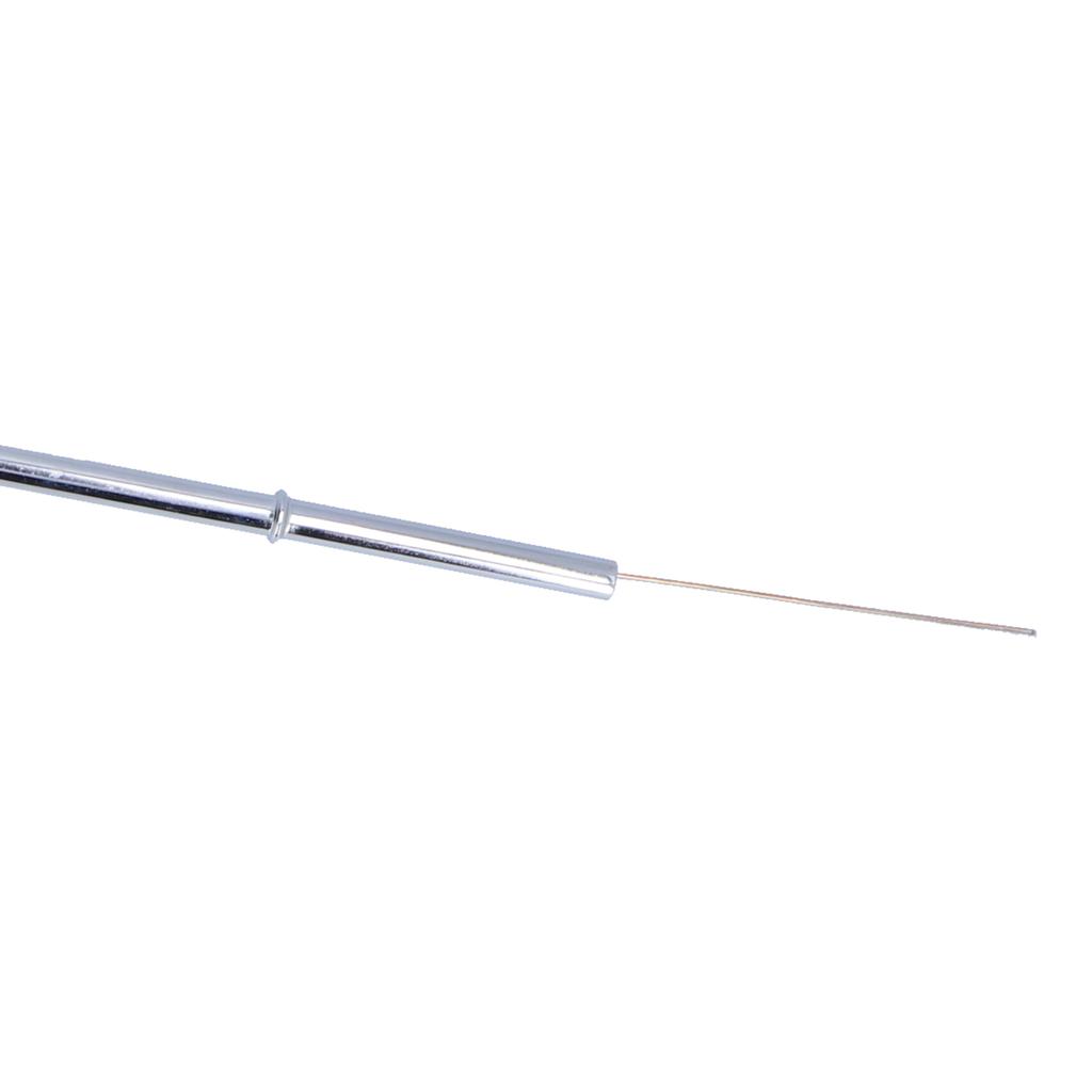 25.6in Engine Oil Dipstick Chrome Steel Fit for Small Block Chevy Motors 305 350 400 80-85 Passenger Side