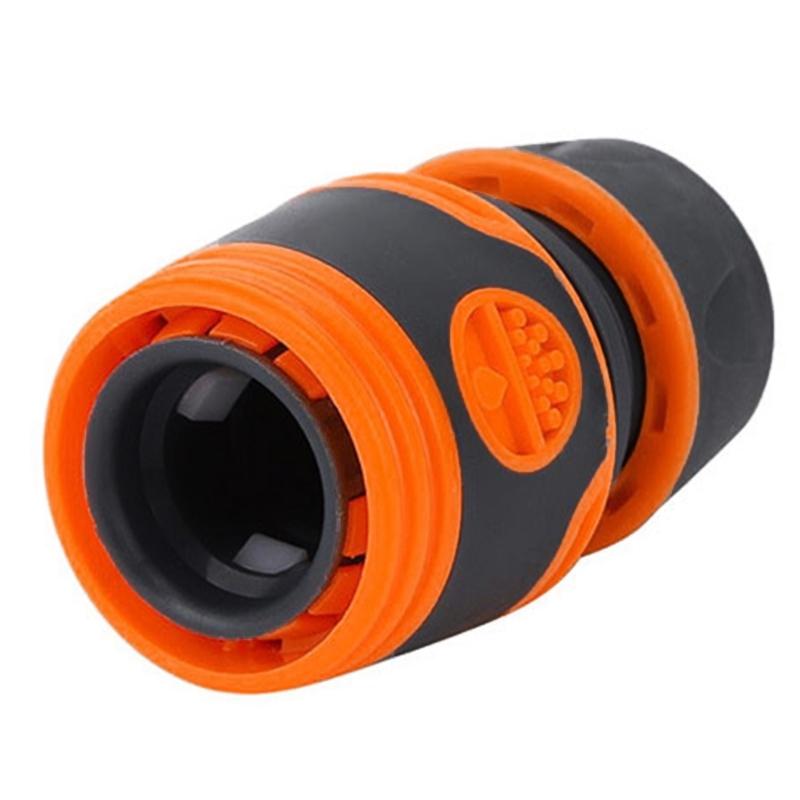 Multifunction 1/2 Inch Fast  Attach Hose Coupler Simple to Use 1/2  Hose Adapter Leakproof ABS for Home garden irrigations 1