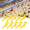 10pcs Dual Groove S-Type Frame Water Pipe Fixing Clips Farm Pipe Fasteners  Farm Waterline System