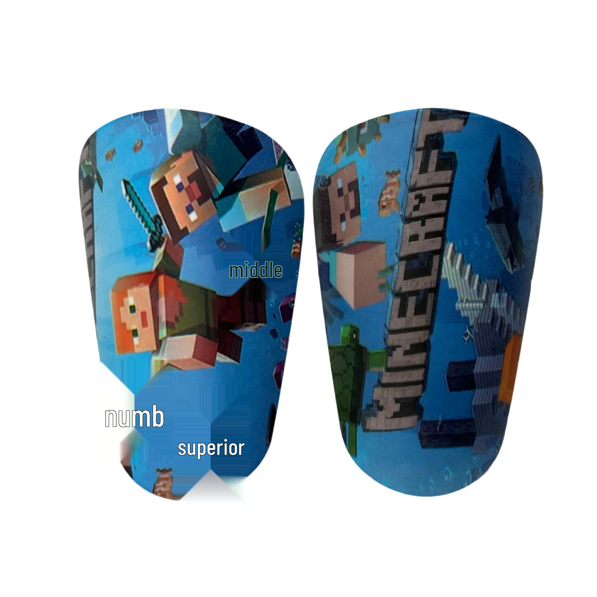 2025 KS-1054 Men s & Boys Football Shin Guards with Fixing Sleeve - Anti-Collision Protection