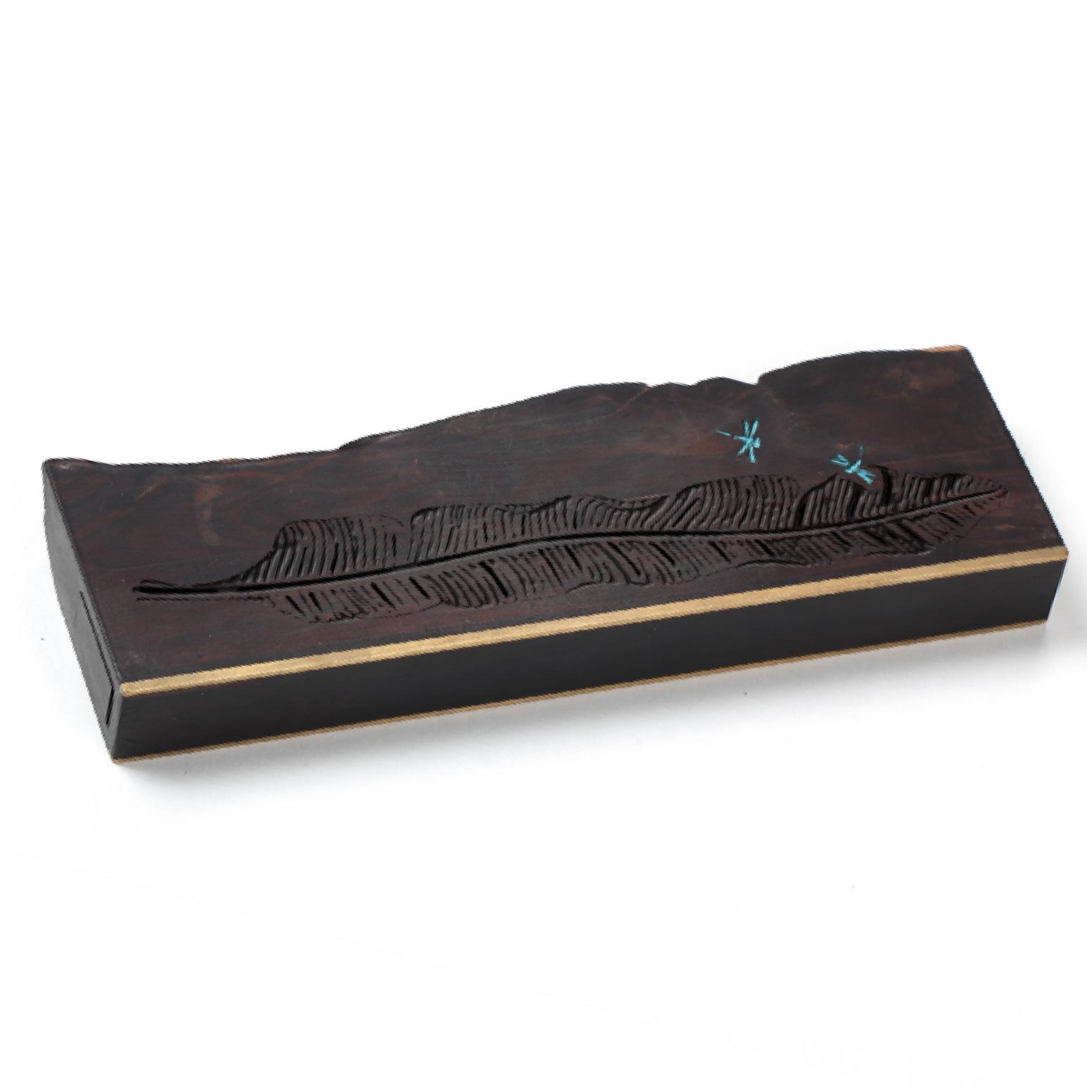 Chinese Rosewood Incense Burner for Home & Indoor Buddha Offerings