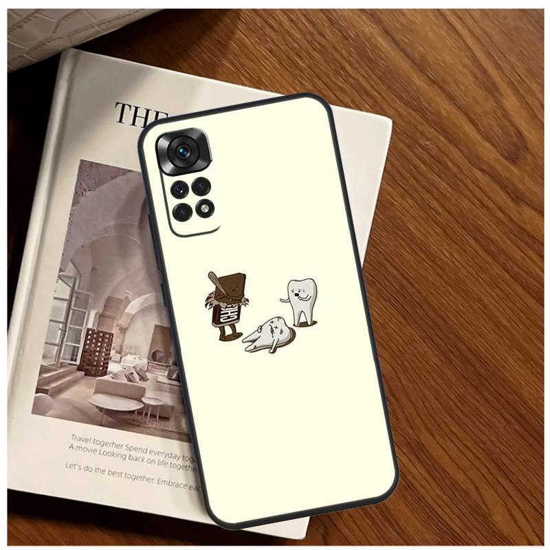 The Dentist Tooth Case For Xiaomi Redmi Note 14 9 10 11 12 13 15 Pro Plus Cover For Redmi 15 C 14C 12C 10C 13C