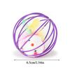 Hot Cage Rat Popular Colorful Mouse In Cage Cat Toy Within Sand Interactive Chase Cat Mouse  Pet Supplies Toy