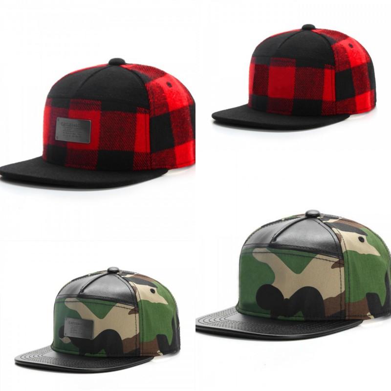 Yiran Bag Women's Fashion Hip Hop Cap Plaid Adjustable Snapback Cap Outdoor Adult Casual Sports Cap Outdoor Sun Baseball Cap 58-62Cm