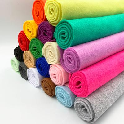 М'яка повстяна тканина Нетканий повстяний лист Печворк DIY Шиття Ляльки Ремісничі аксесуари Матеріал товщиною 1,4 мм