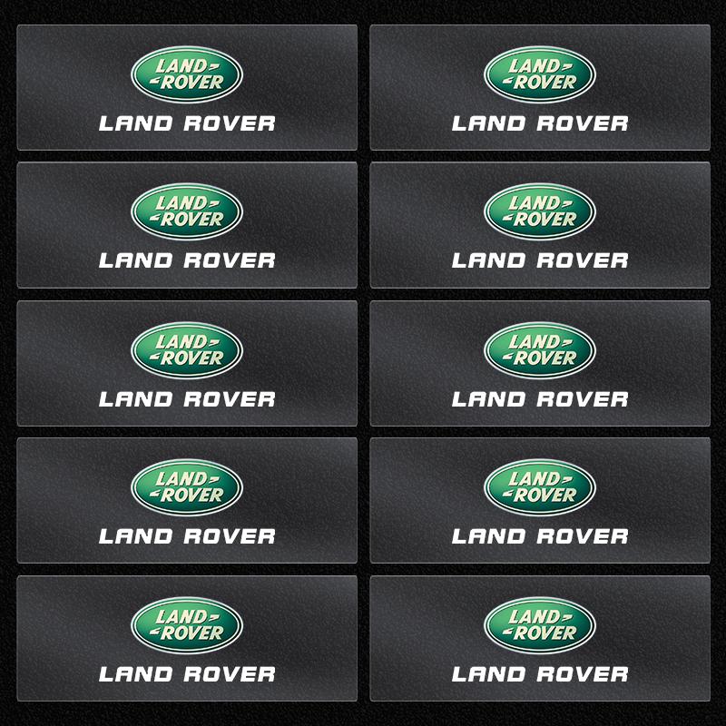 

Новая наклейка на интерьер автомобиля, наклейки на центральную консоль, эмблема для Land Rover Discovery, Range Rover Evpque, Defender, автомобильный очечник Rover L322 L405 10pcs
