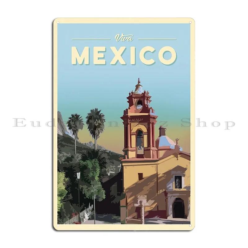 Explore Mexico Metal Sign Living Room Create Club Design Club Tin Sign Poster 20X30CM