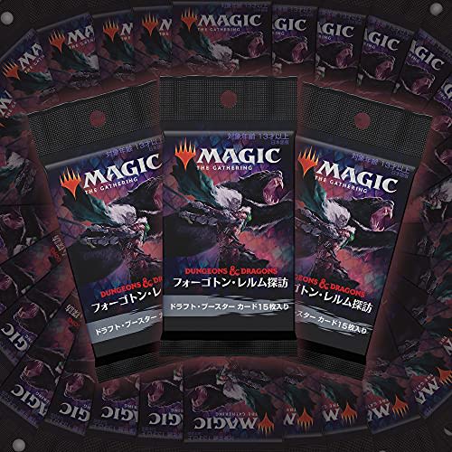 Magic: The Gathering Forgotten Realms Draft Booster Japanese Edition Box MTG Trading Card Wizards of the Coast