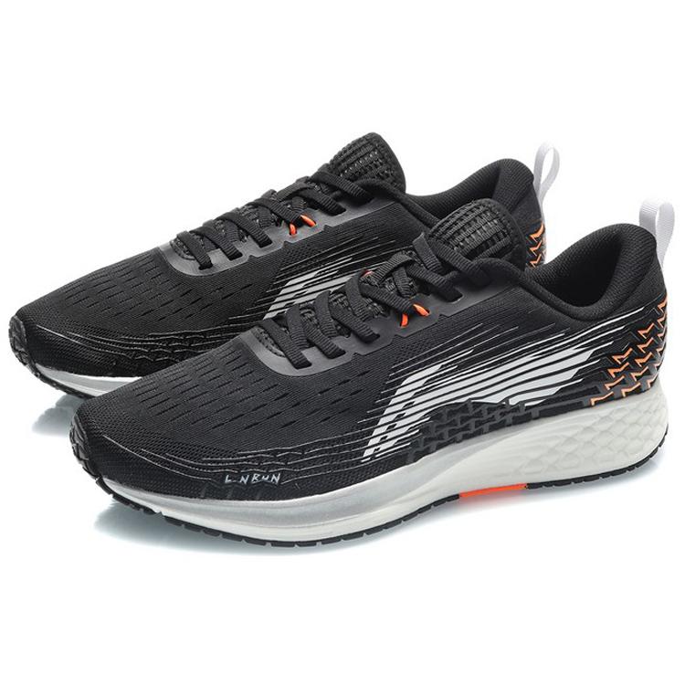 Li Ning Red Hare 4 Comfortable PU, Textile Cushioning Breathable Support Rebound Low top Running Shoes Men's Obsidian ARMQ009-10