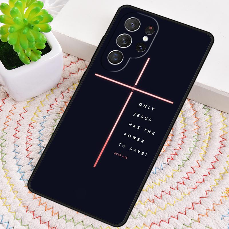 Faith Christian Religious Jesus Soft Phone Case for Samsung Galaxy Note 10 Pro S26 Ultra S23 S24 FE S25 S21 S22 PLUS Cover