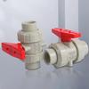 Jinghong PPR Double Union Hot-Melt Ball Valve DN50