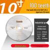 Jindian 4" & 10" Woodworking Saw Blades for Handheld Circular Saws & Angle Grinders
