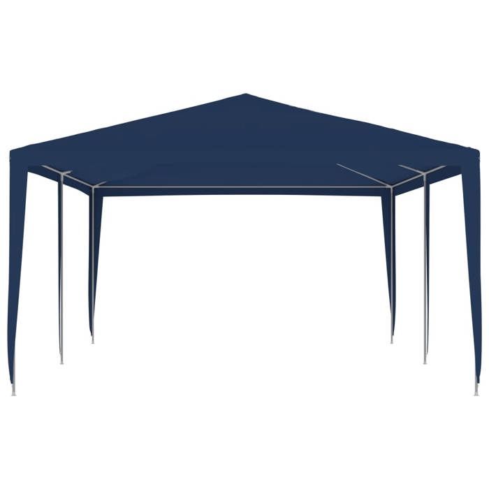 VidaXL Tente de réception 4x6 m bleu 48504