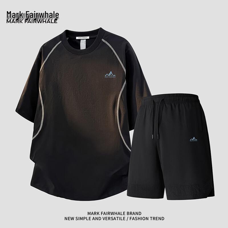 Mark Huafei Men s Ice Silk Sportswear Set 2XL