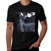 Black Cat TShirt Plus Size Summer Short Sleeve TShirt