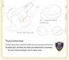 U-shaped Maternity Pillow for Back, Side, and Abdominal Support