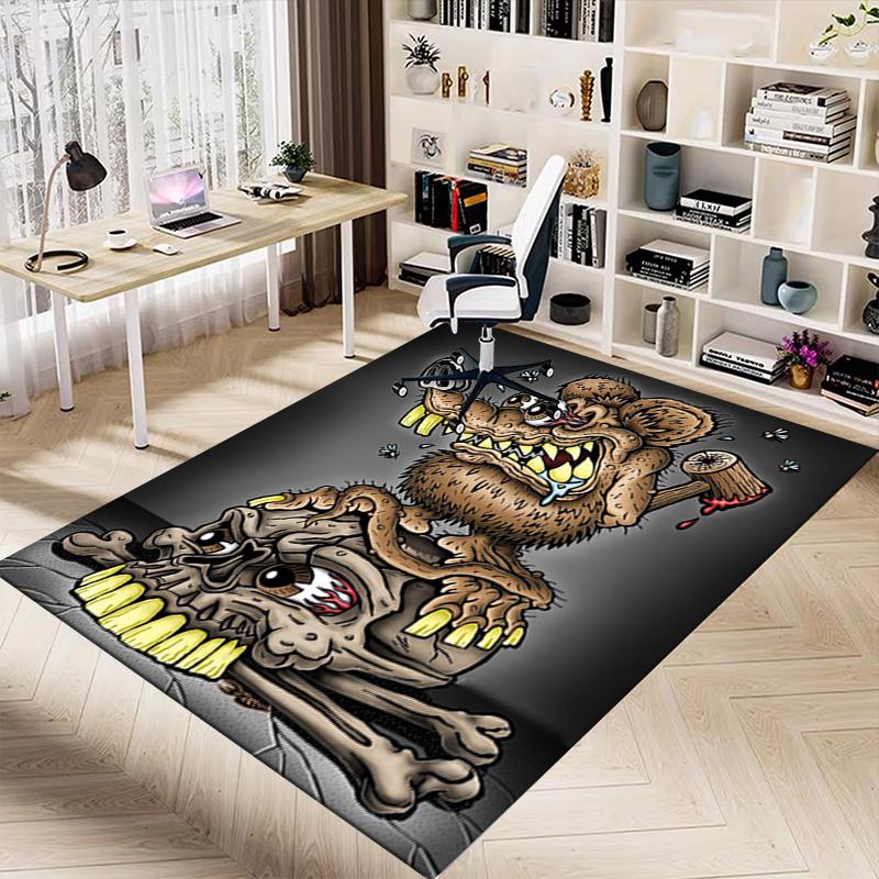 Madness Attic Carpet For Playroom Bedroom Living Room Sofa Home Decorkids Game Area Rug Nonslip Floor Mat