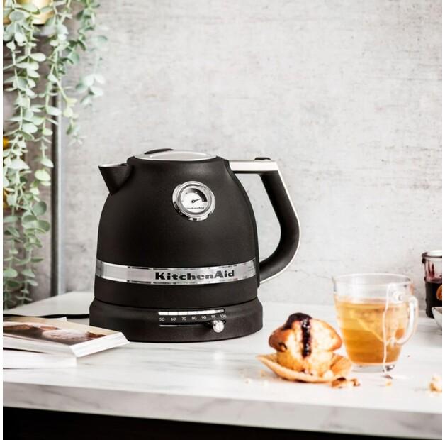 Чайник KitchenAid 5KEK1522EBK gusseisen schwarz