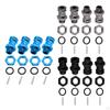 Car Wheel Hub Adaptor 4Pcs MM Metal Upgrade Parts for HPI HSP ZD CC0/8 Truck