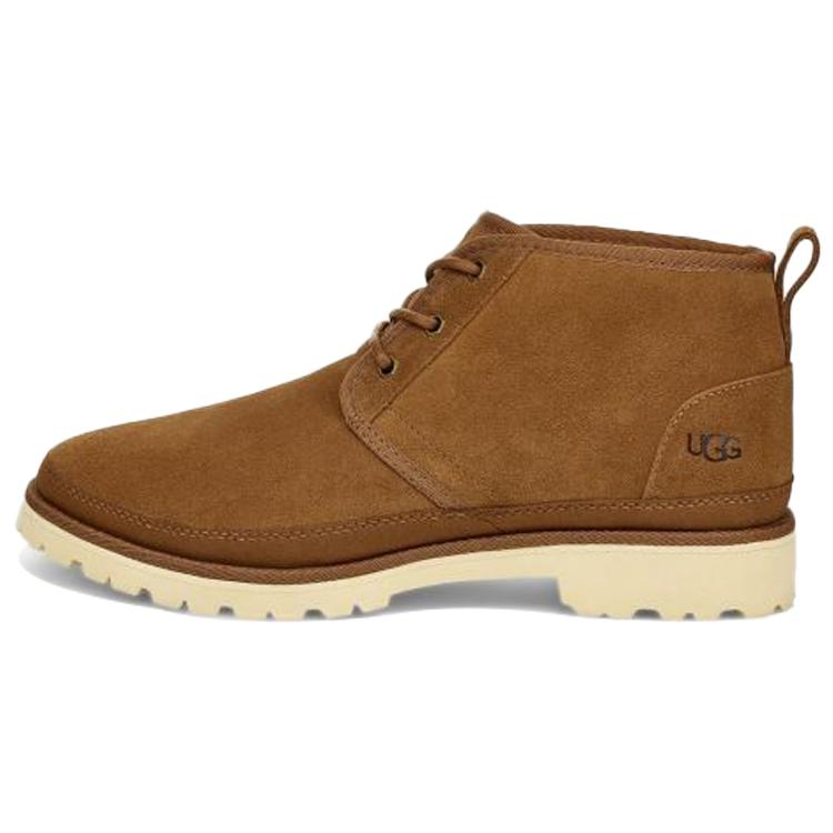

UGG Nubuck Slip Resistant Ankle Length Lace Up Boots Men s 1106669-CHE 44.5